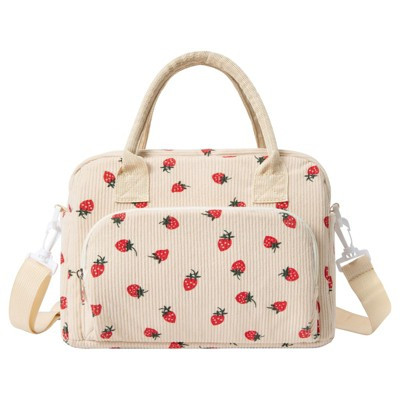 Narwey Lunch Bag for Women Men Large Capacity Reusable Lunch Box Corduroy | Target