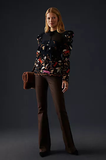 Maeve Puff-Sleeve Blouse | Anthropologie (US)