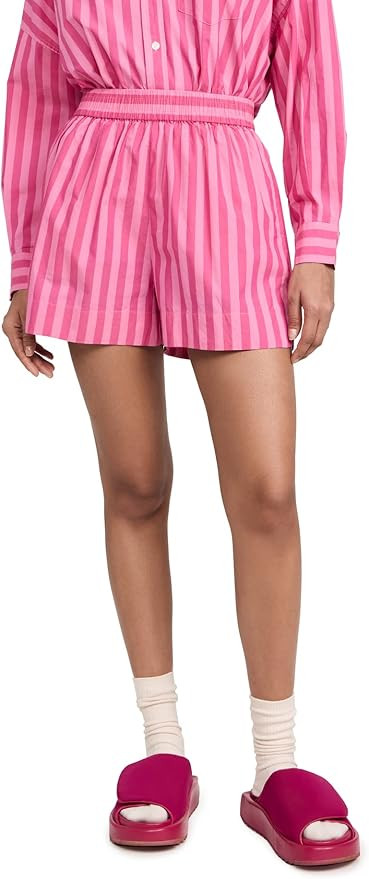 LMND Women's Chiara Stripe Shorts | Amazon (US)