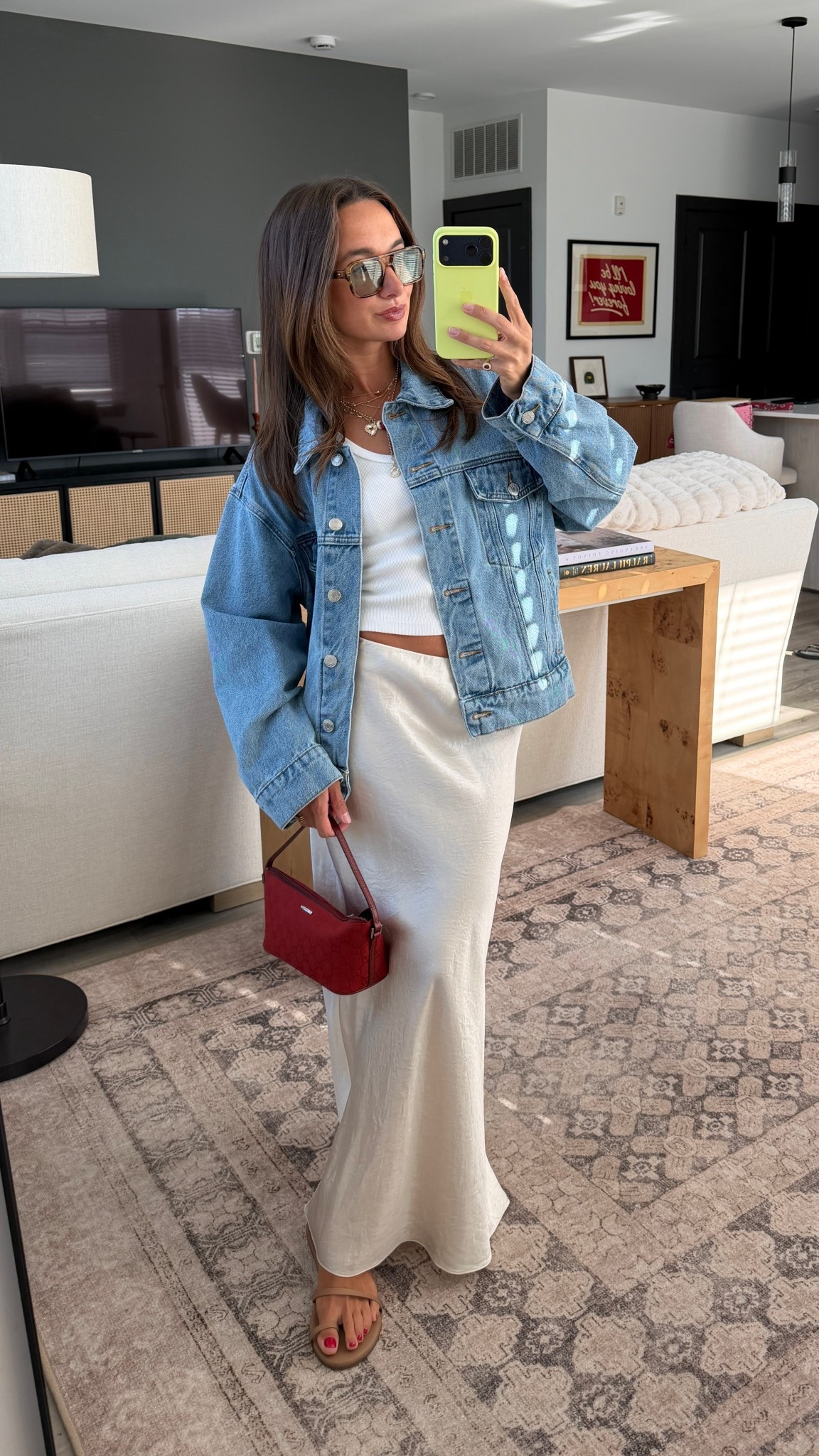 4 skirt XS tank! S/M jacket in vintage wash!