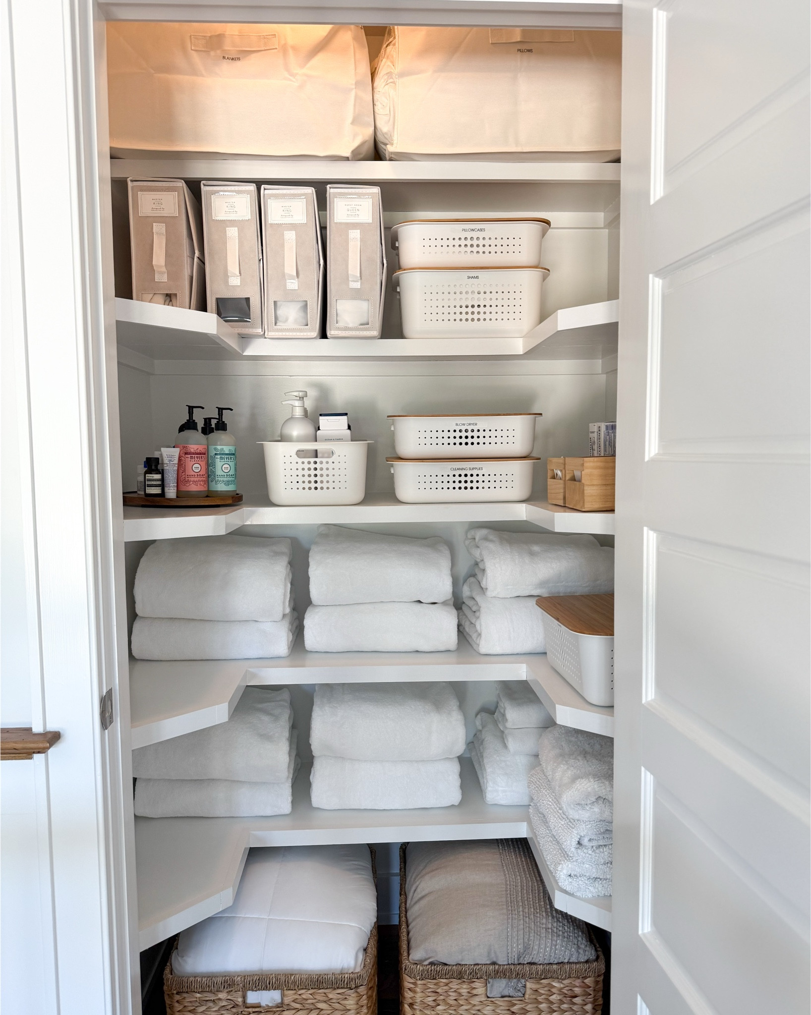 Linen closet refresh! Products I swear by for an easy update! Swipe to see the before! 

#LTKHome #LTKSaleAlert