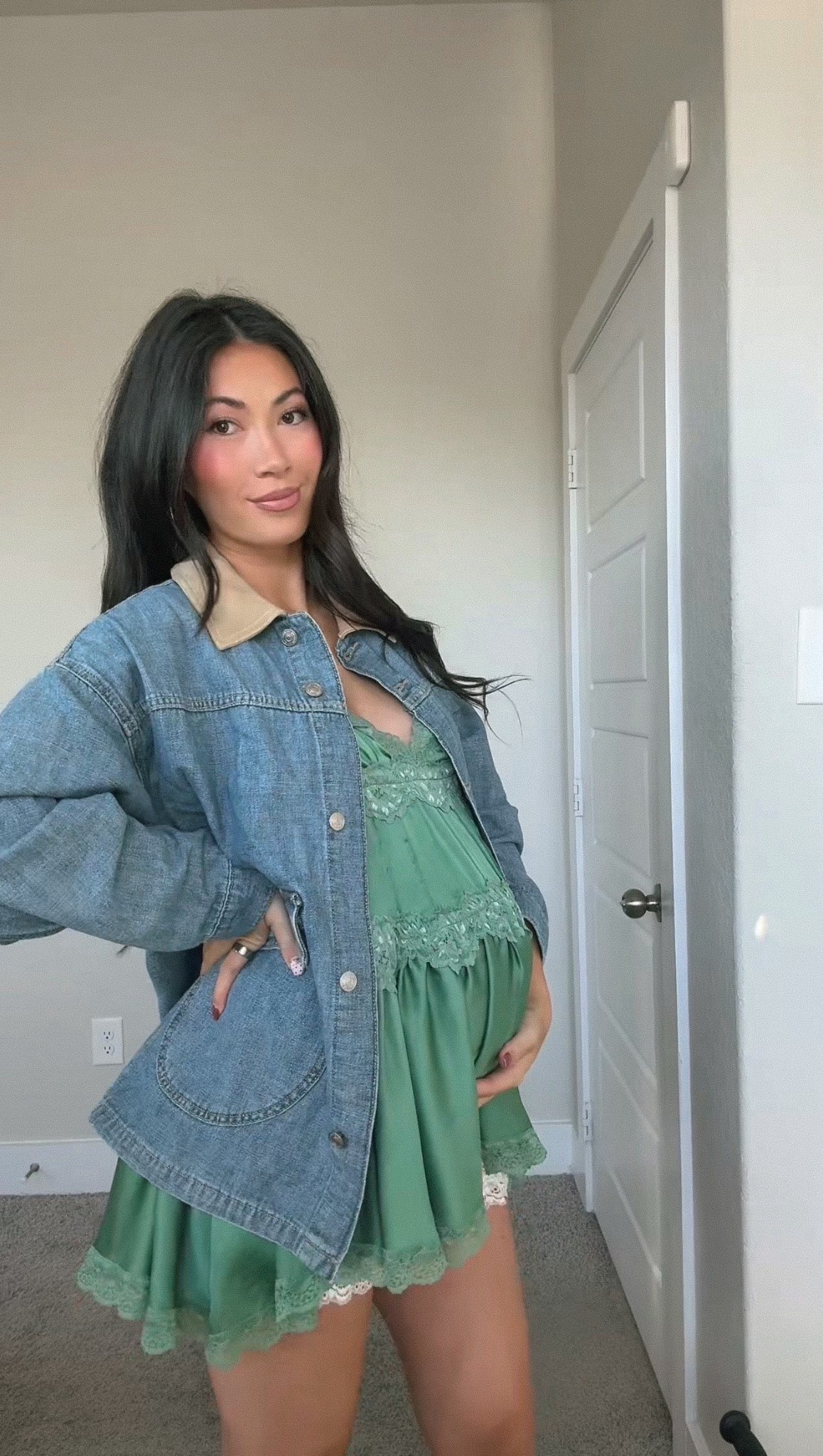 Everything is my normal size XS. Shorts are size Small🤍 free people, free people bump friendly, bump friendly fashion 

#LTKBump #LTKmomlife #LTKBaby