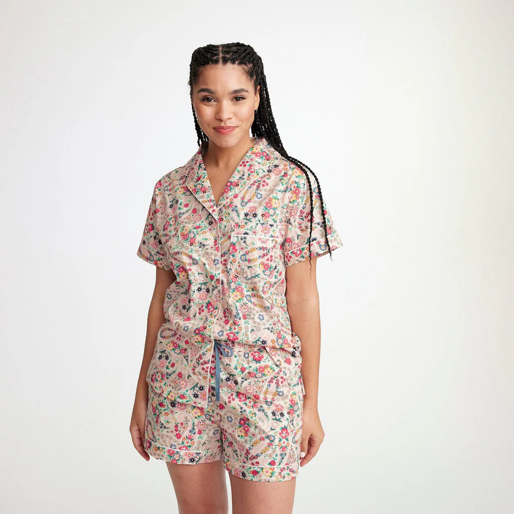 Short-Sleeved Pajama Set | Vera Bradley