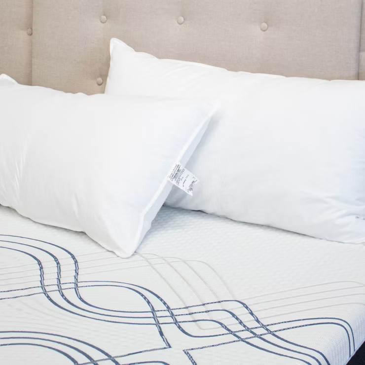 eLuxury Medium Density Hypoallergenic Down Alternative Pillow - 2 Pack | Target