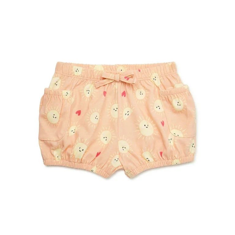 Garanimals Baby Girls Print Bubble Shorts, Sizes 0-24M | Walmart (US)