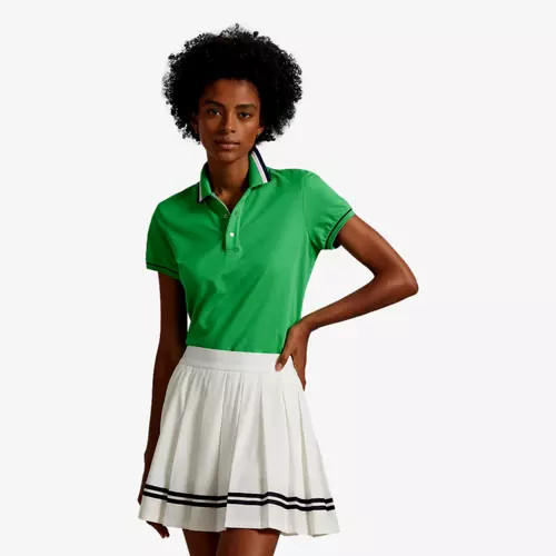 Women's Adelaide Performance Jersey Short Sleeve Polo | PGA TOUR Superstore