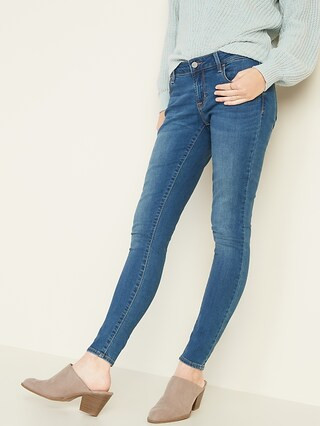 Low-Rise Rockstar Super Skinny Jeans for Women | Old Navy (US)