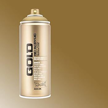 Montana Cans Montana 400 ml Color, Gold Matte Spray Paint | Amazon (US)