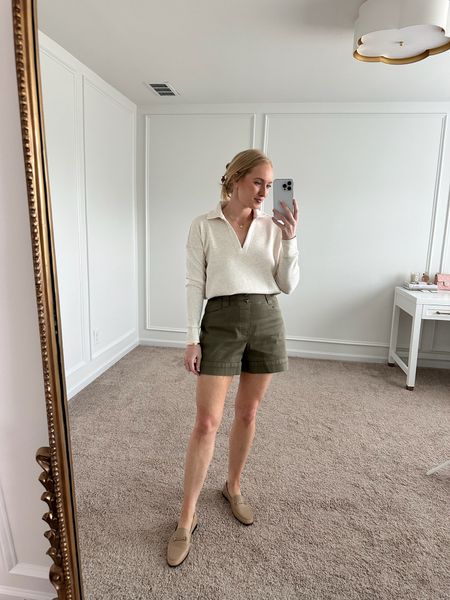 These are the most comfortable and flattering shorts from Spanx. I have them paired with their new AirEssentials top! Wearing size medium in the shorts and size small in the top. Use my code AMANDAJOHNxSPANX for 10% off! 
Spring outfits // daytime outfits // casual outfits // spring and summer shorts // Spanx fashion 

#LTKFestival #LTKSeasonal #LTKstyletip