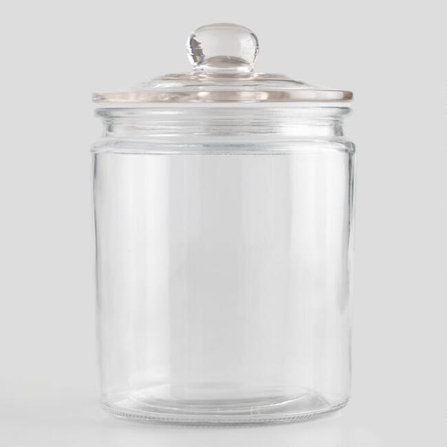 Half-Gallon Glass Storage Jar | World Market