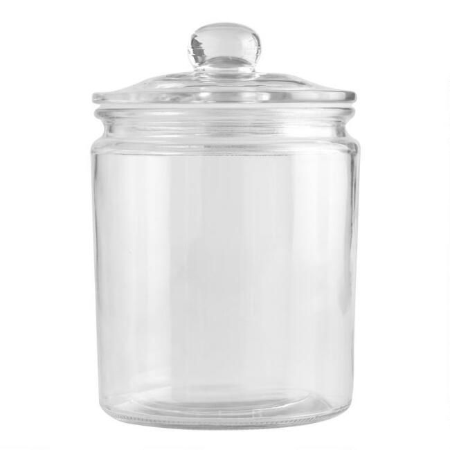 Half-Gallon Glass Storage Jar | World Market