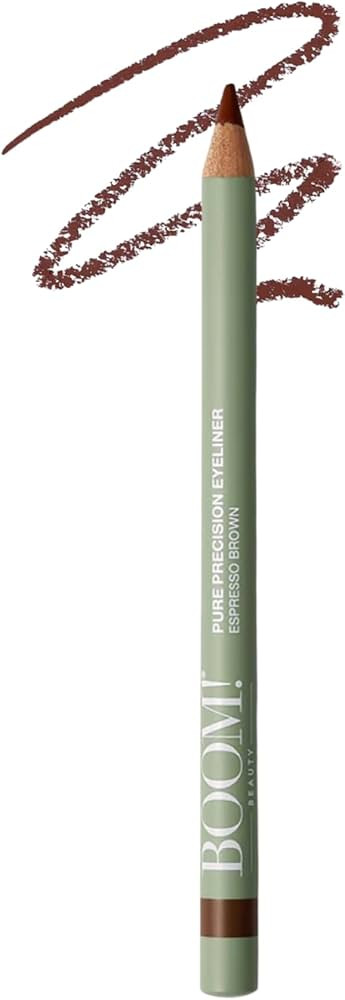 BOOM! Beauty Pure Precision Eyeliner: All-Natural, Skin-Loving, All-Day Wear. Waterproof, Smudge-... | Amazon (US)