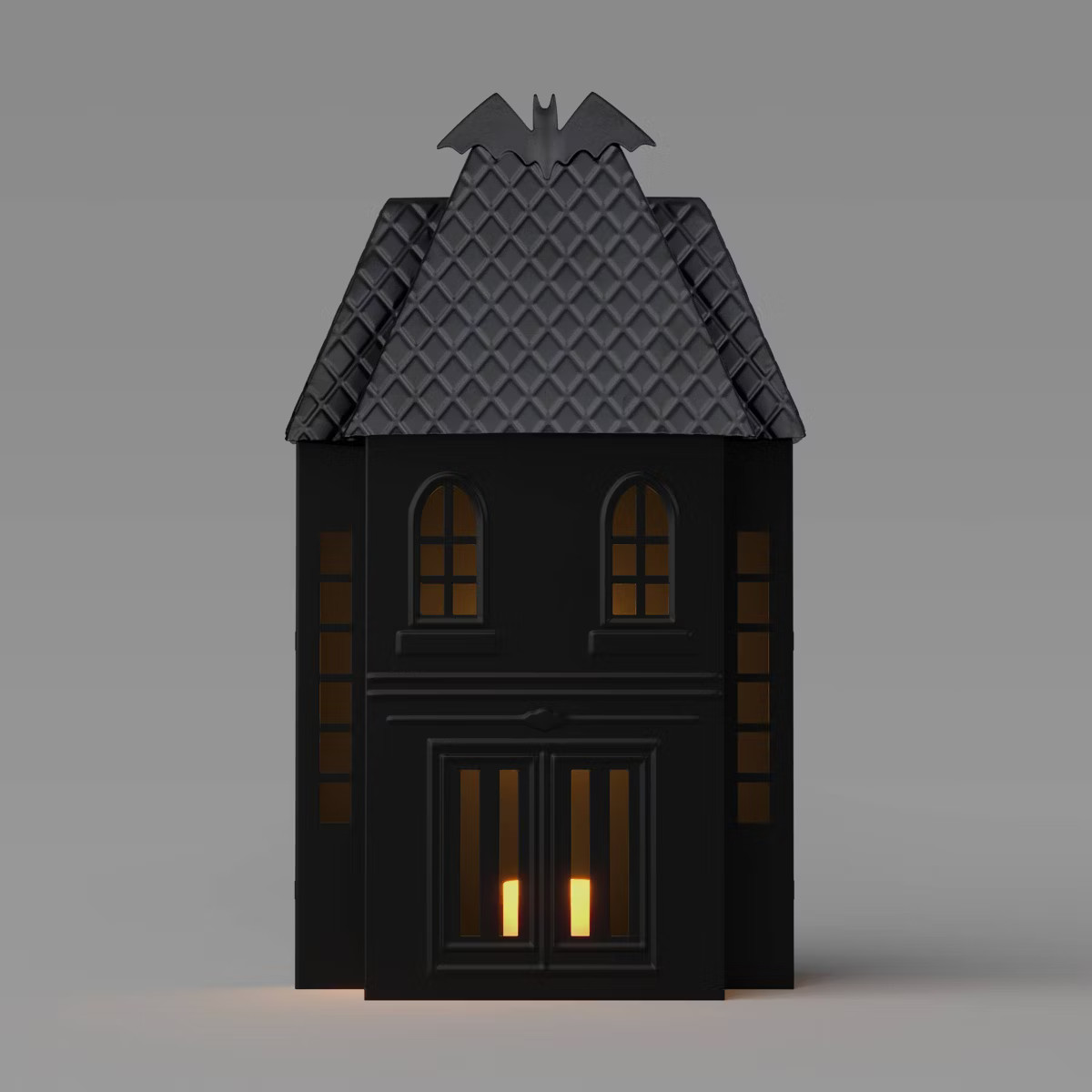 11.25" Large Metal House Decorative Sculpture - Hyde and EEK! Boutique™ Black | Target