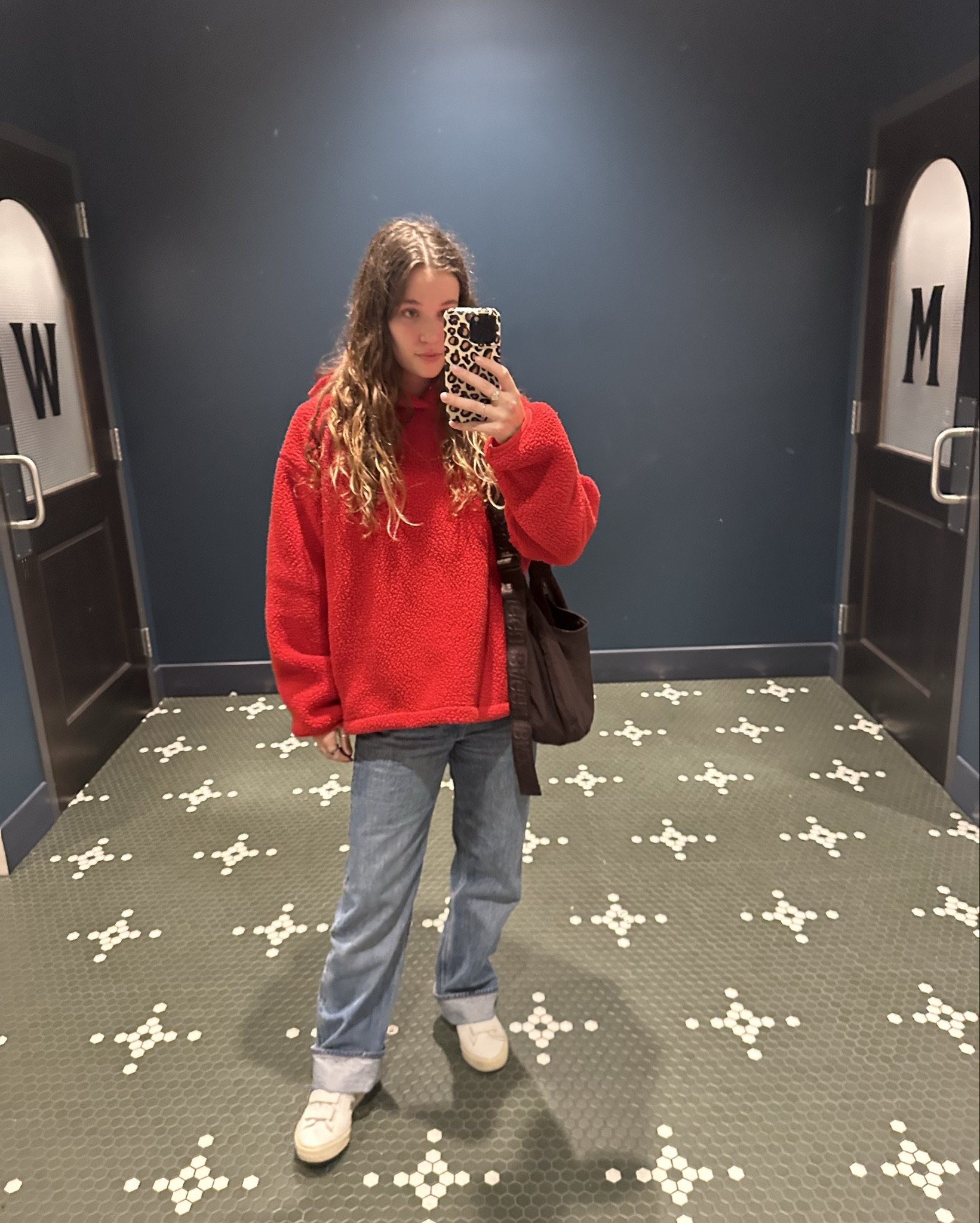 Hoodie is Medium!! 

#LTKSeasonal #LTKootd #LTKHoliday