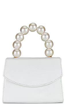 olga berg Peta Pearl Handle Bag in White from Revolve.com | Revolve Clothing (Global)