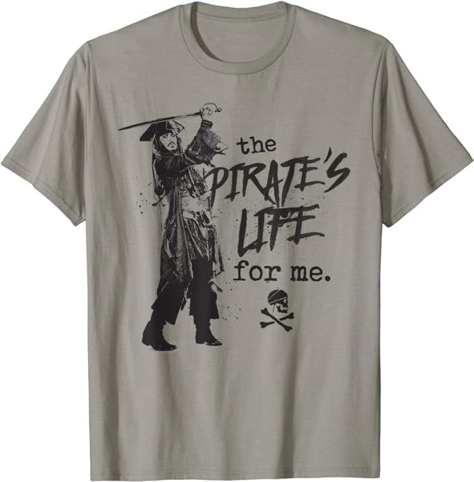 Disney - Pirates of the Caribbean Graphic T-Shirt | Amazon (US)