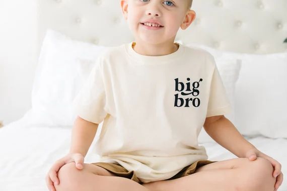 Natural Big brother shirt | big brother shirt | big brother t-shirt | big bro | big bro little br... | Etsy (US)