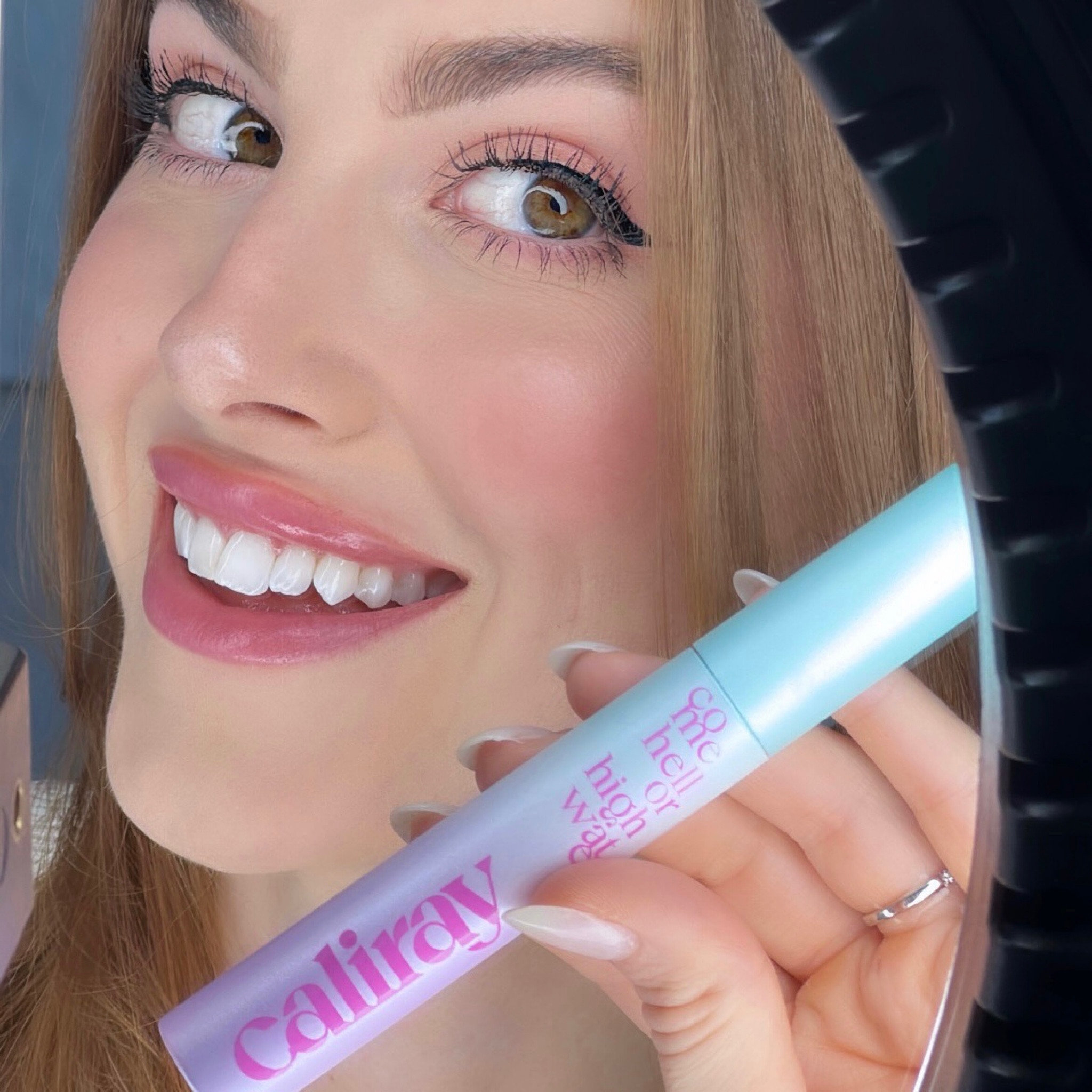 Shop my absolute favorite clump free CLEAN mascara from Caliray at Sephora💙 A must have in my everyday makeup! @Caliray @Sephora #caliray #caliraybeauty #comehellorhighwatermascara #freedreamingskintint # soblownprimer #cleanatsephora 

#LTKbeauty #LTKunder50
