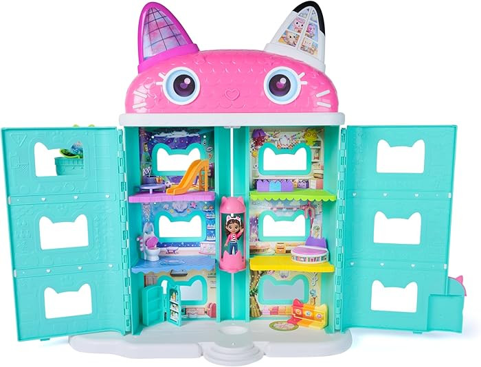 Gabby's Dollhouse: The Movie, Gabby’s Meow-mazing Dollhouse, with Toy Figure and Dollhouse Acce... | Amazon (UK)