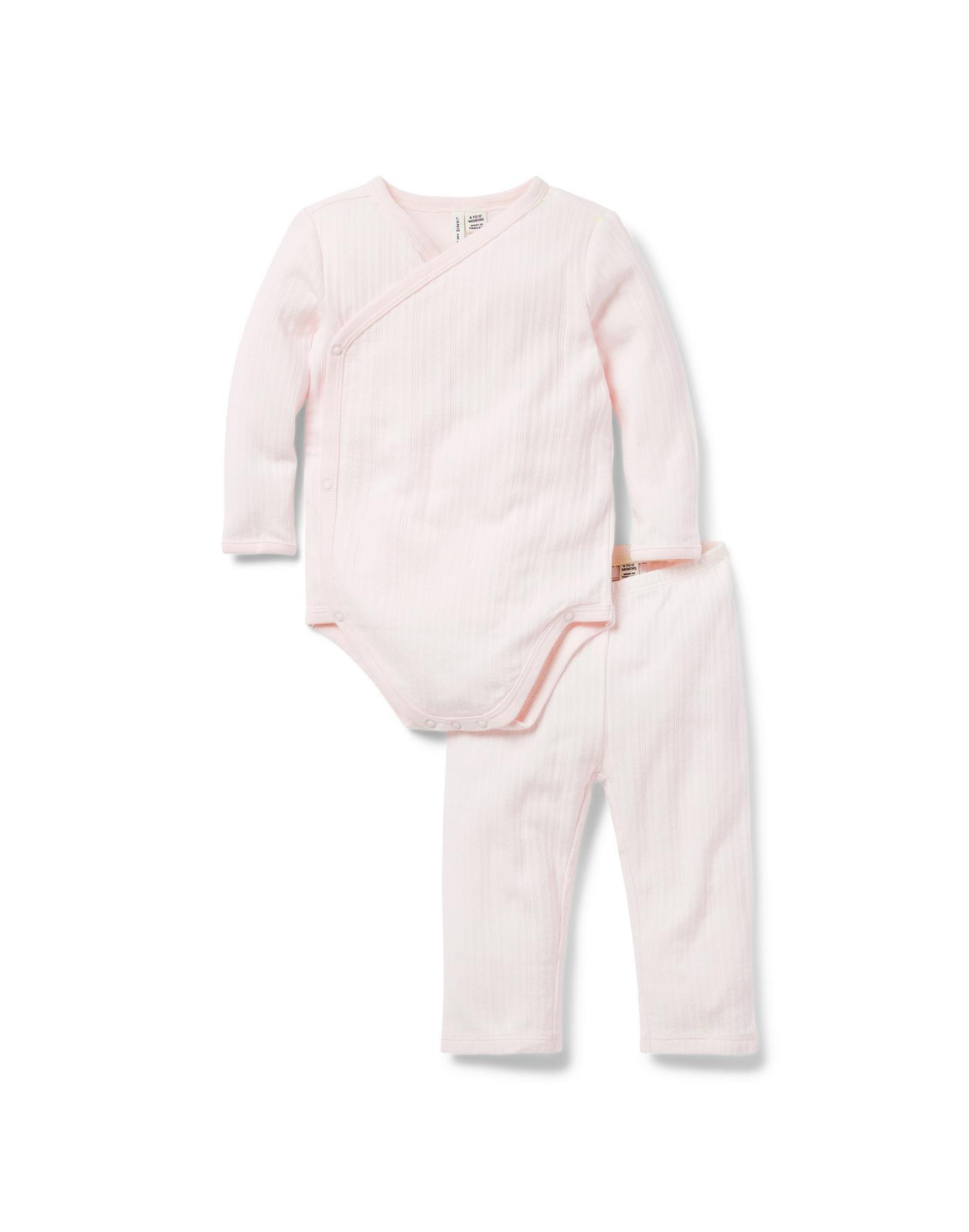 Baby Ribbed Wrap Matching Set | Janie and Jack