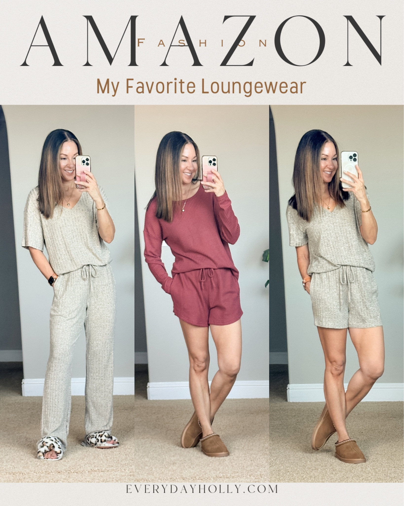 Loungewear Set Inspo

 I am wearing size S in all sets in the color khaki, burgundy, & brown. 

Loungewear  loungewear set  comfy outfit  casual outfit inspo  neutral fashion  comfy loungewear  Fall loungewear  matching sets  casual outfits  women’s fashion  petite friendly  EverydayHollyy

#LTKSeasonal #LTKStyleTip