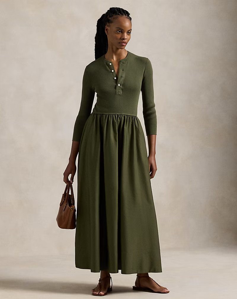 Henley-Bodice Dress | Ralph Lauren (UK)