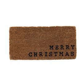 Merry Christmas Natural Coir Doormat | Antique Farm House