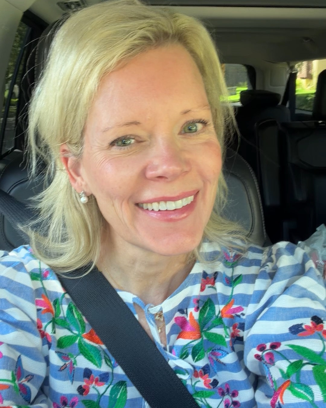 A sweet 24 hour trip to Dallas. I loved seeing my parents and my daughter! This dress is super cute and comfortable.