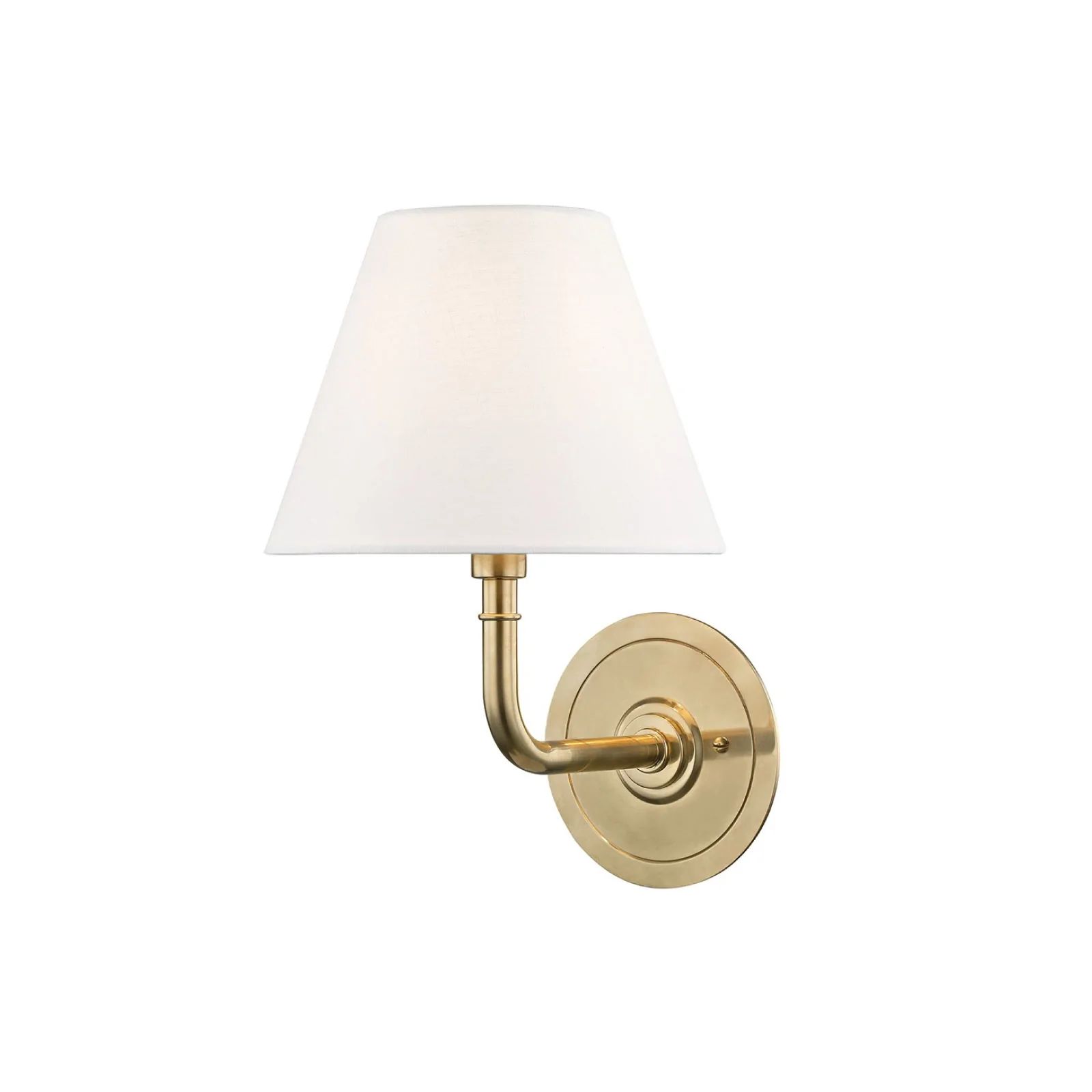 Cape Sconce in Brass | Brooke and Lou