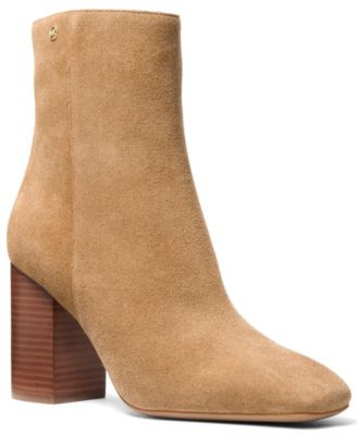 MICHAEL Michael Kors Women's Hazel Block Heel Booties - Macy's | Macy's