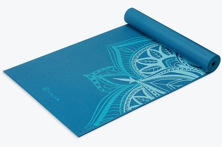 Gaiam 6mm Premium Indigo Point Yoga Mat | DICK'S Sporting Goods