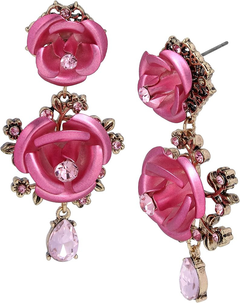 Rose Drop Earrings | Amazon (US)