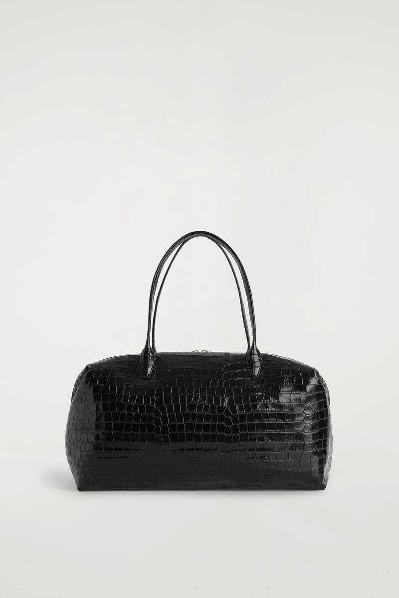 Frieze Bowlingtasche - Leder In Krokodiloptik | COS (EU)