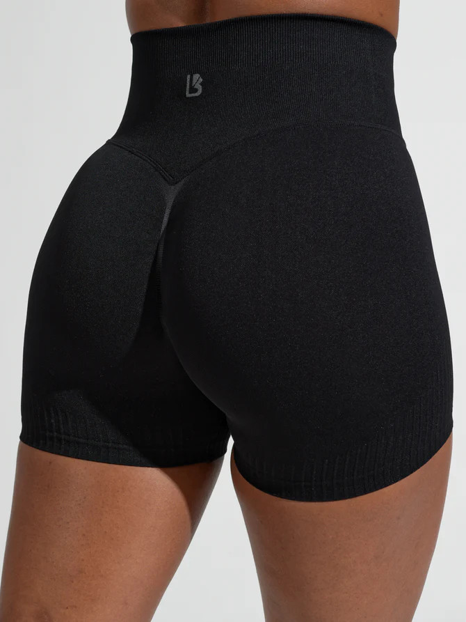 Ribbed Seamless Scrunch Short | Buffbunny