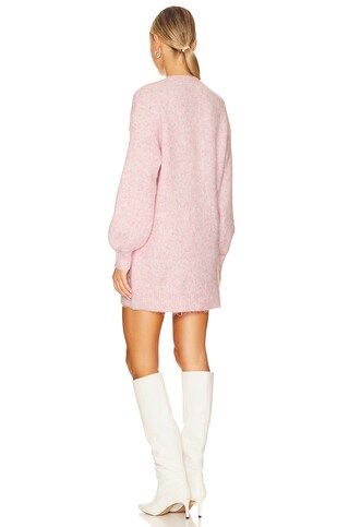 Rishelle Embellished Sweater Dress in Light Pink | Revolve Clothing (Global)