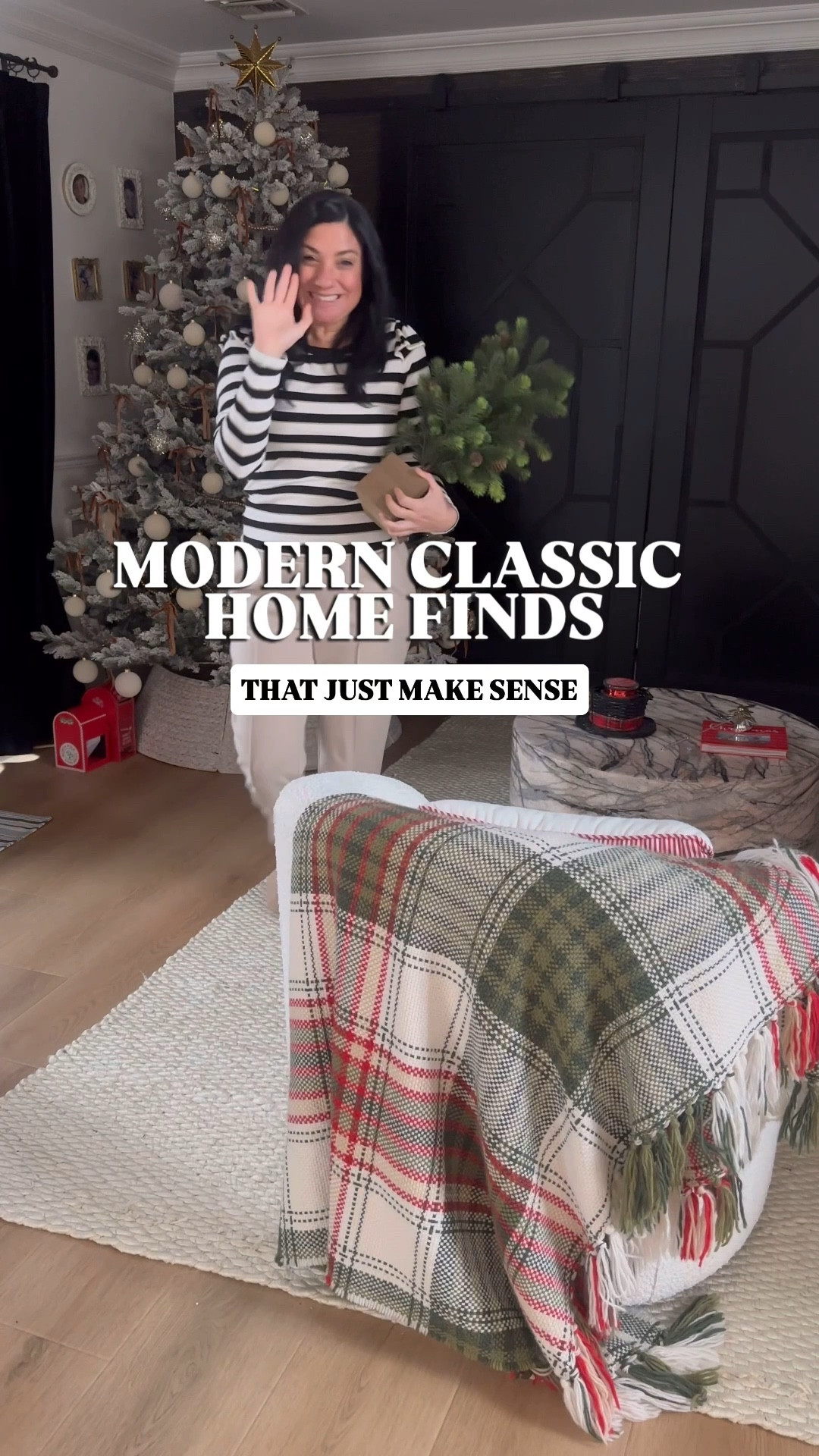 Modern classic home finds that just make sense. 🤍

Little upgrades that make your home feel more intentional, functional, and elevated, without the designer price tag.

This shoe cabinet is both functional and gorgeous- the pendant lights are so timeless, my stools scream designer without costing a fortune and the box molding added the perfect texture to our plain walls  

#modernclassichome #homefinds #amazonhomefinds #homedecorinspo #neutralhome #modernhomeideas #interiorinspo #affordablehomefinds #homesweethome #decorideas #ltkhome #reelsathome 