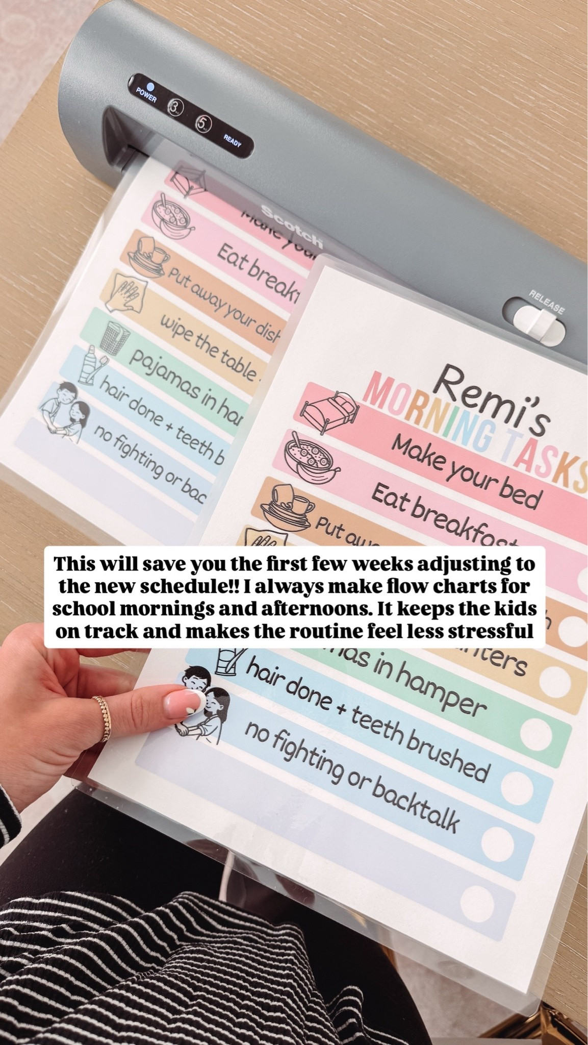 These schedules have helped us so much! Especially when it comes to adjusting to new routines!! 

Seasonal BTS kids family laminator lamination laminate home favorites Amazon

#LTKmomlife #LTKKids #LTKSeasonal