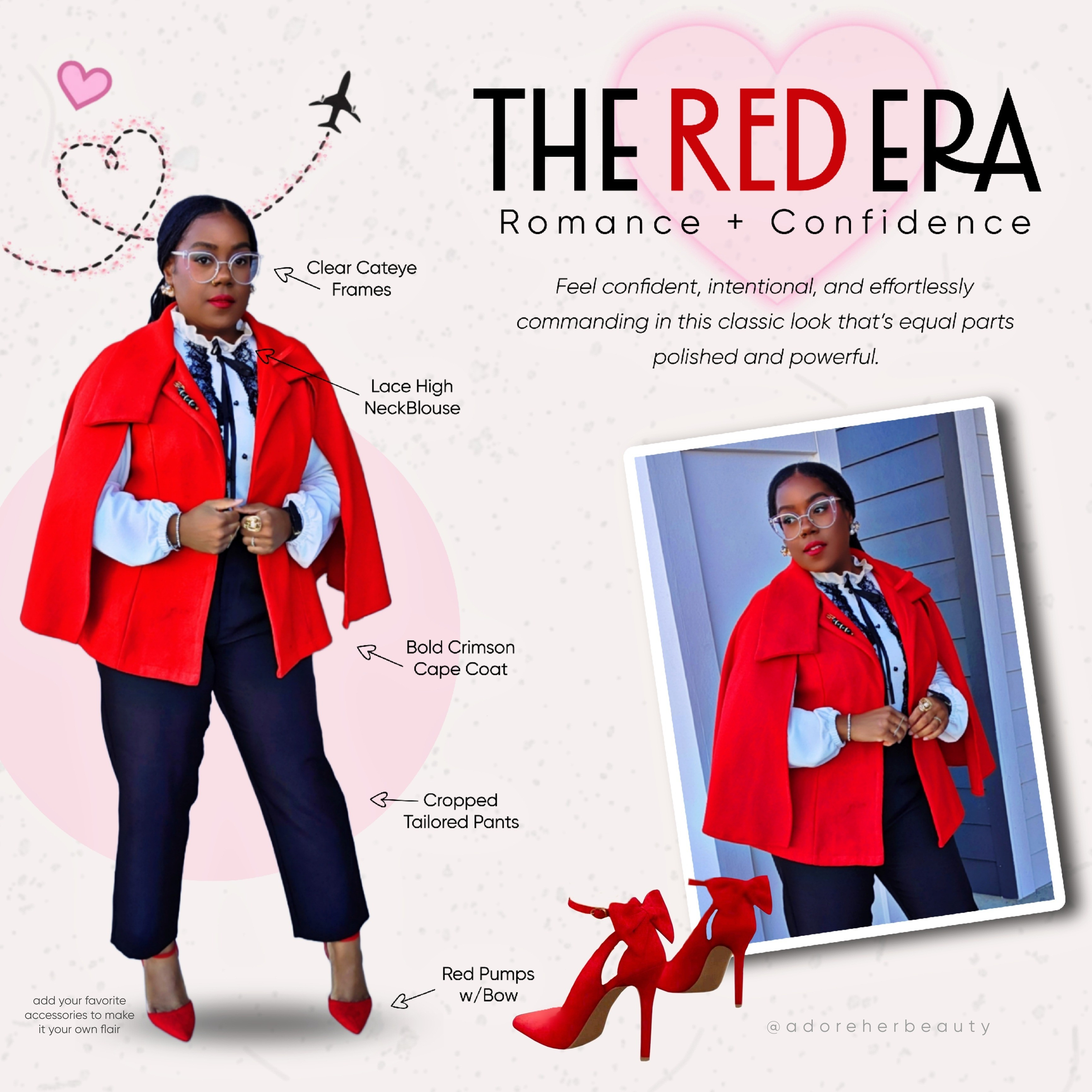 Get This Chic, Romantic Look And Step In Style! 

#LTKValentine #LTKootd #LTKOver40