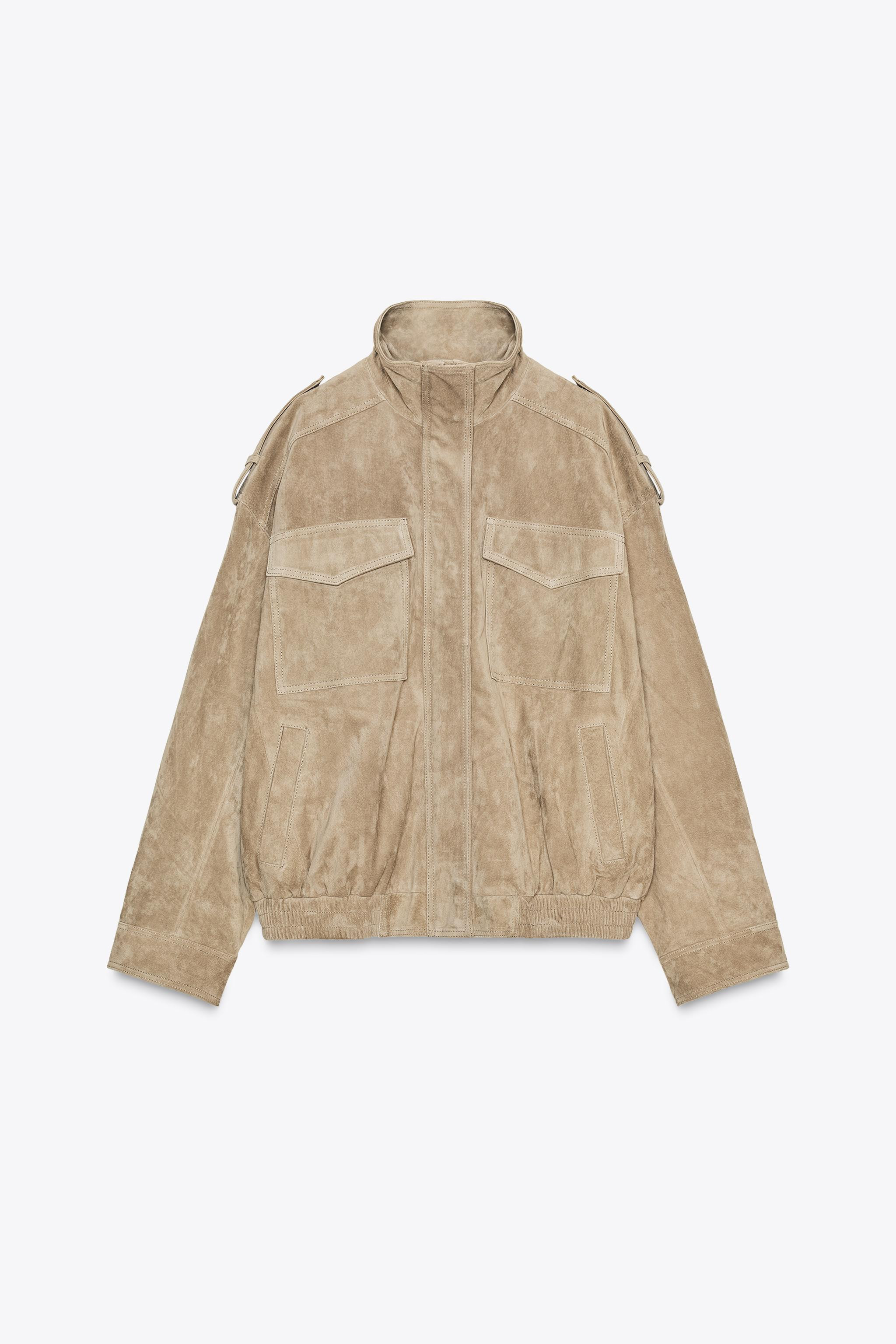 SUEDE LEATHER JACKET | Zara US
