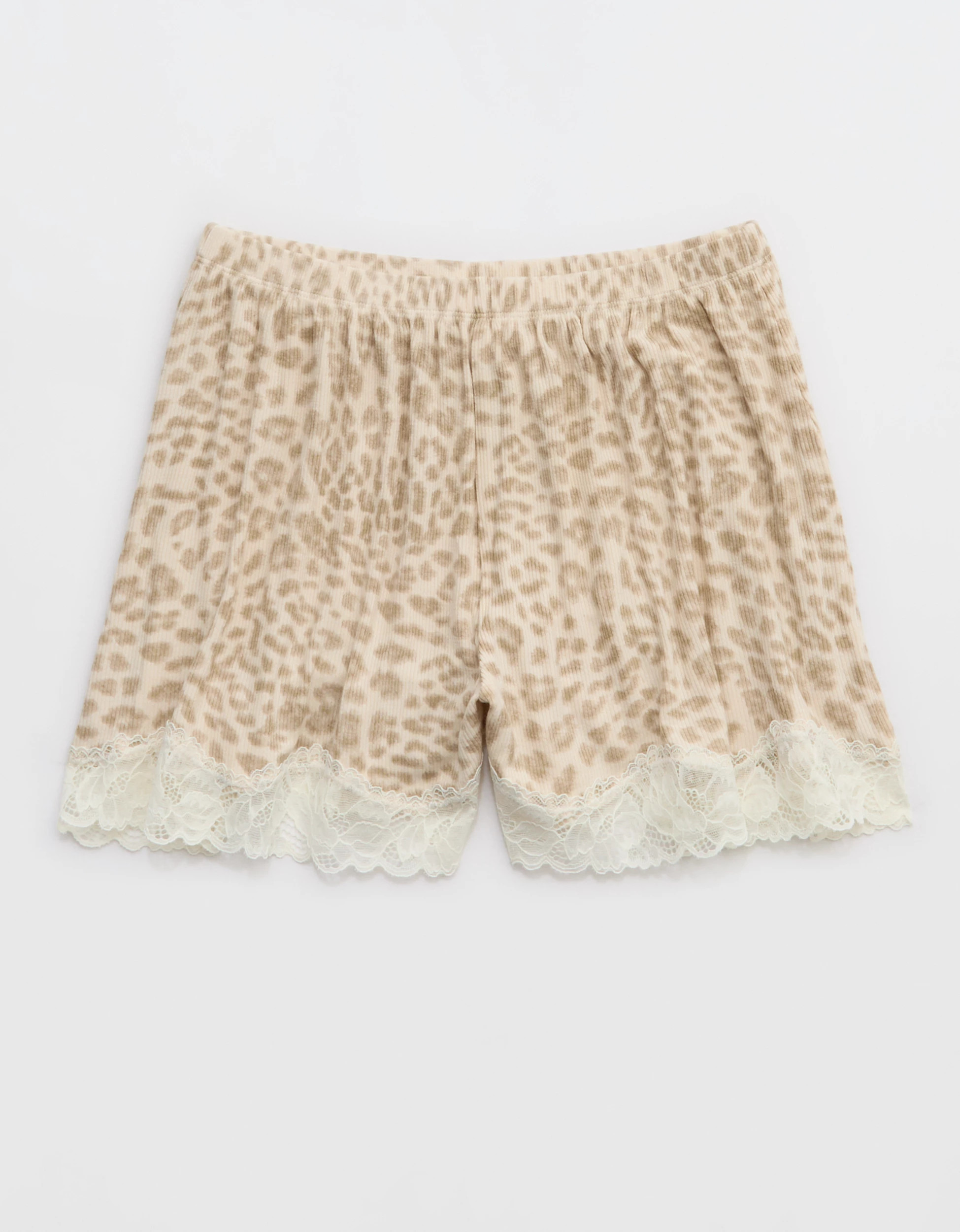 OVERSLEPT by Aerie Real Soft Ribbed Pajama Short | American Eagle Outfitters (US & CA)