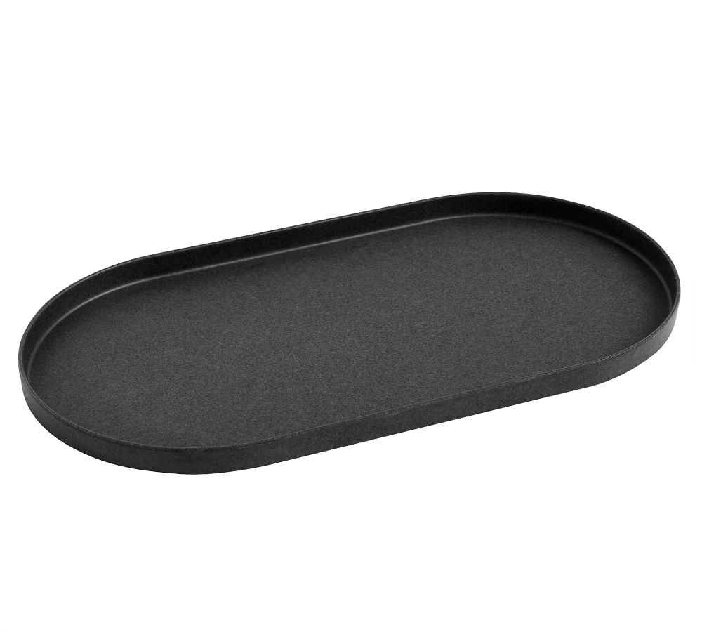Mason Modern Melamine Serving Platter - Charcoal | Pottery Barn (US)