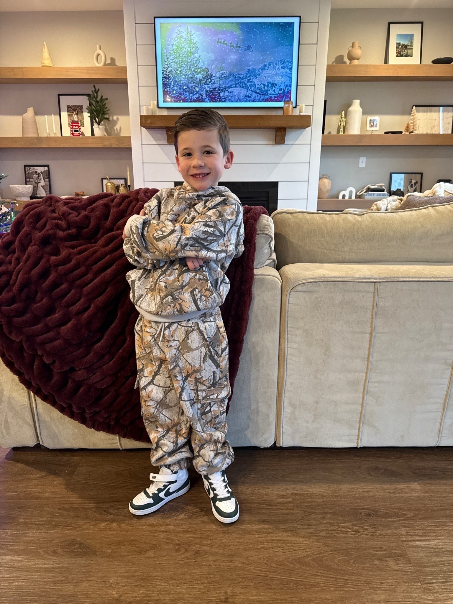 How cute is this camo set? 
I got it at Target! 
He’s wearing size small, he is 6 years old 💖
Sweatshirt looks sold out but I also linked a similar Abercrombie version 
Boy outfit of the day 


Comment SHOP below to receive a DM with the link to this post on my LTK ⬇ https://liketk.it/5KqH3 #ltkkids #ltkootd

#LTKTravel #LTKmomlife #LTKKids