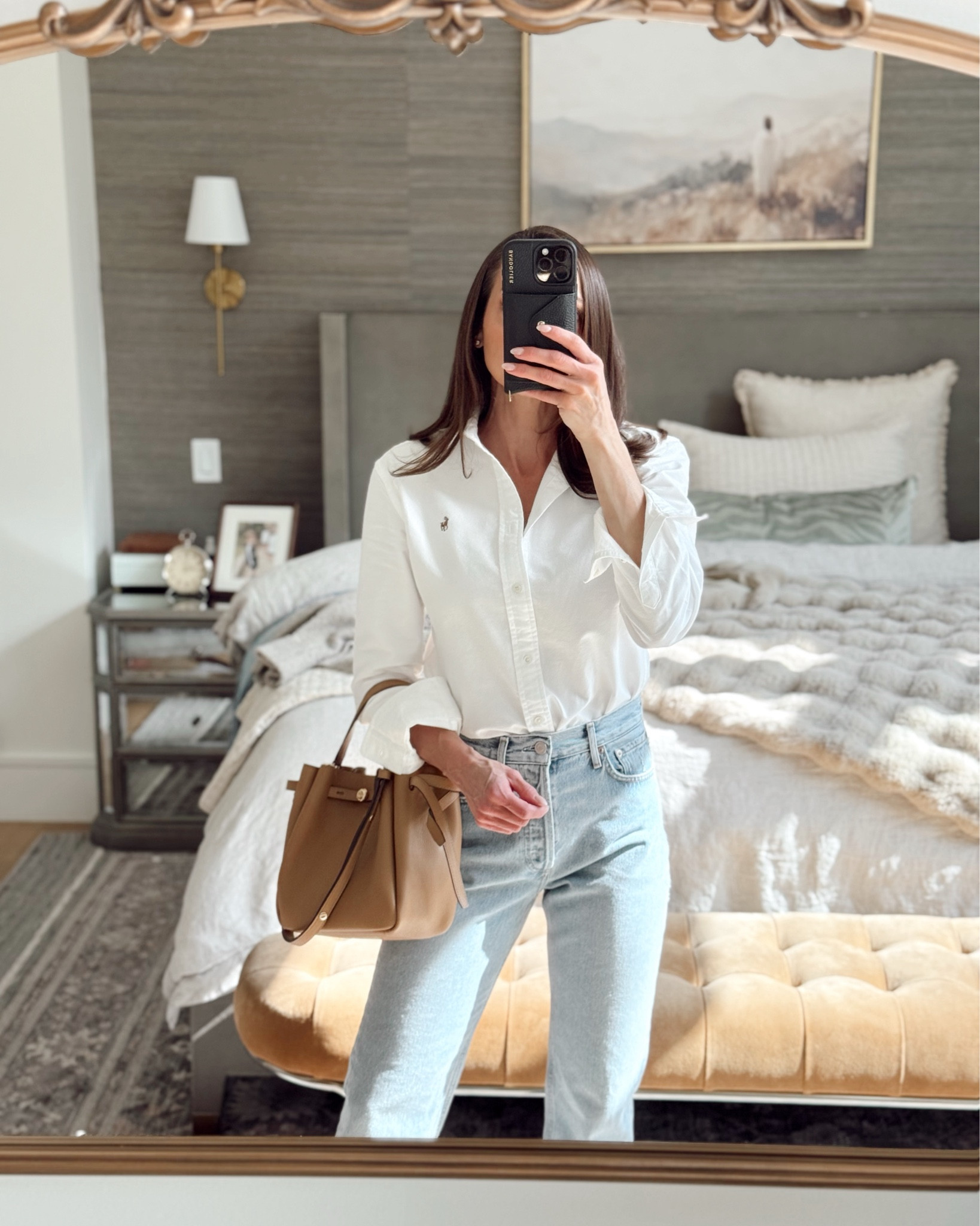 Sunday ☀️ 

#ootd #sunday #ralphlauren #polo #oxfordpolo #toryburch #romybucketbag #agolde #samedelman #ltk 

#toryburch
#agolde
#ralphlauren
#samedelman
#90sdenim
#classicstyle
#elevatedbasics
#timelessfashion
#polishedlook

#capsulewardrobe
#wardrobeessentials
#minimalstyle
#modernclassic
#understatedstyle



Follow my LTK @huntsonstyle on the @shop.LTK app to view this post and get my exclusive app-only content!

#liketkit 
@shop.ltk
https://liketk.it/5RUH1

#LTKootd #LTKOver40 #LTKdayinmylife