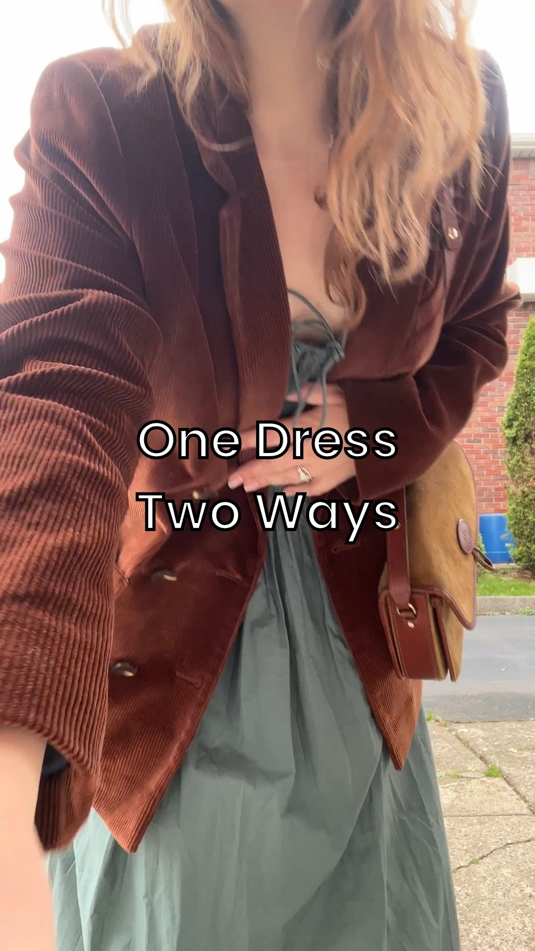 One dress, two ways! Styling the Doen Quinn Dress for both fall and spring! 

#LTKMidsize #LTKStyleTip #LTKSummerEdit