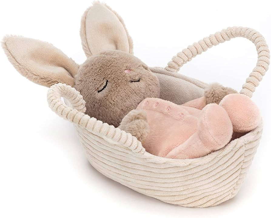 Jellycat Rock-a-Bye Bunny Stuffed Animal, 8 inches | Rabbit & Bunny Plush Toy | Classic Children'... | Amazon (US)