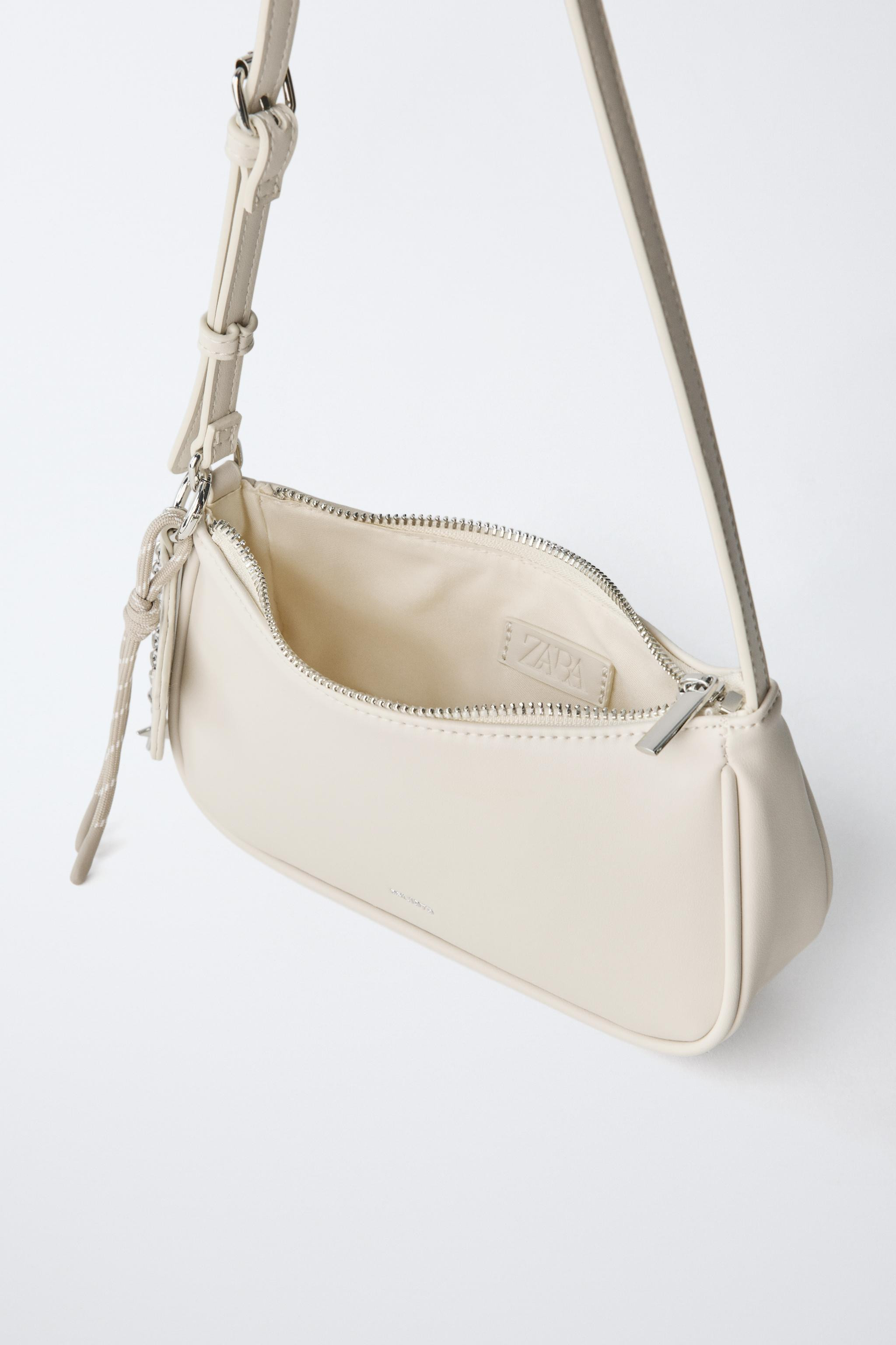 SHOULDER BAG WITH CHARM | Zara UK