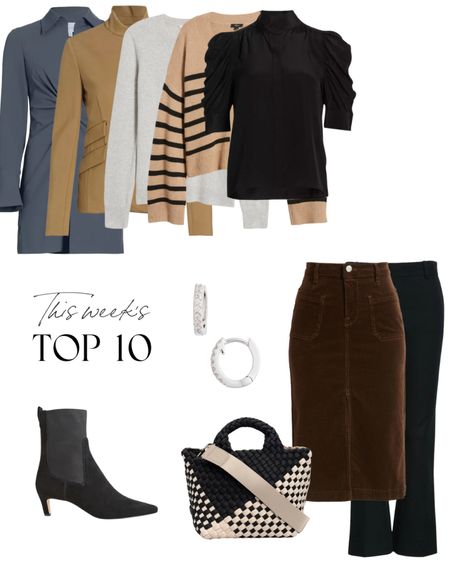 Some of my all time favorite pieces are on this week’s top 10 best sellers! Including these Frame Le Crop trousers and this Frame Gillian blouse, which are both a staple in my closet. A lot of these pieces are also currently on sale through the weekend so grab them while you can! 

#LTKSeasonal #LTKGiftGuide #LTKsalealert