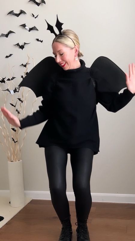 Faux leather leggings Halloween costume ideas 

I wrote a recent blog post at www.meatballmom.com 

Bat headbands come in a pack of 3

Batwings come in 2 pack with an adult & child size.

Butterfly accessories come in pack with headband, mask and gloves.

Plastic Witch broom comes with 3 different colors of ribbon to choose from. 

Wearing small petite in faux leather leggings. 

Sized up to medium petite for faux leather Moto leggings because of seam across the back of the knee - I didn’t want them too tight. 






Halloween costume , faux leather leggings , costume ideas , amazon fashion , amazon finds #ltkshoecrush #ltkstyletip #ltkunder50 , diy costume , diy Halloween , spanx leggings 

#LTKHalloween #LTKunder100 #LTKSeasonal