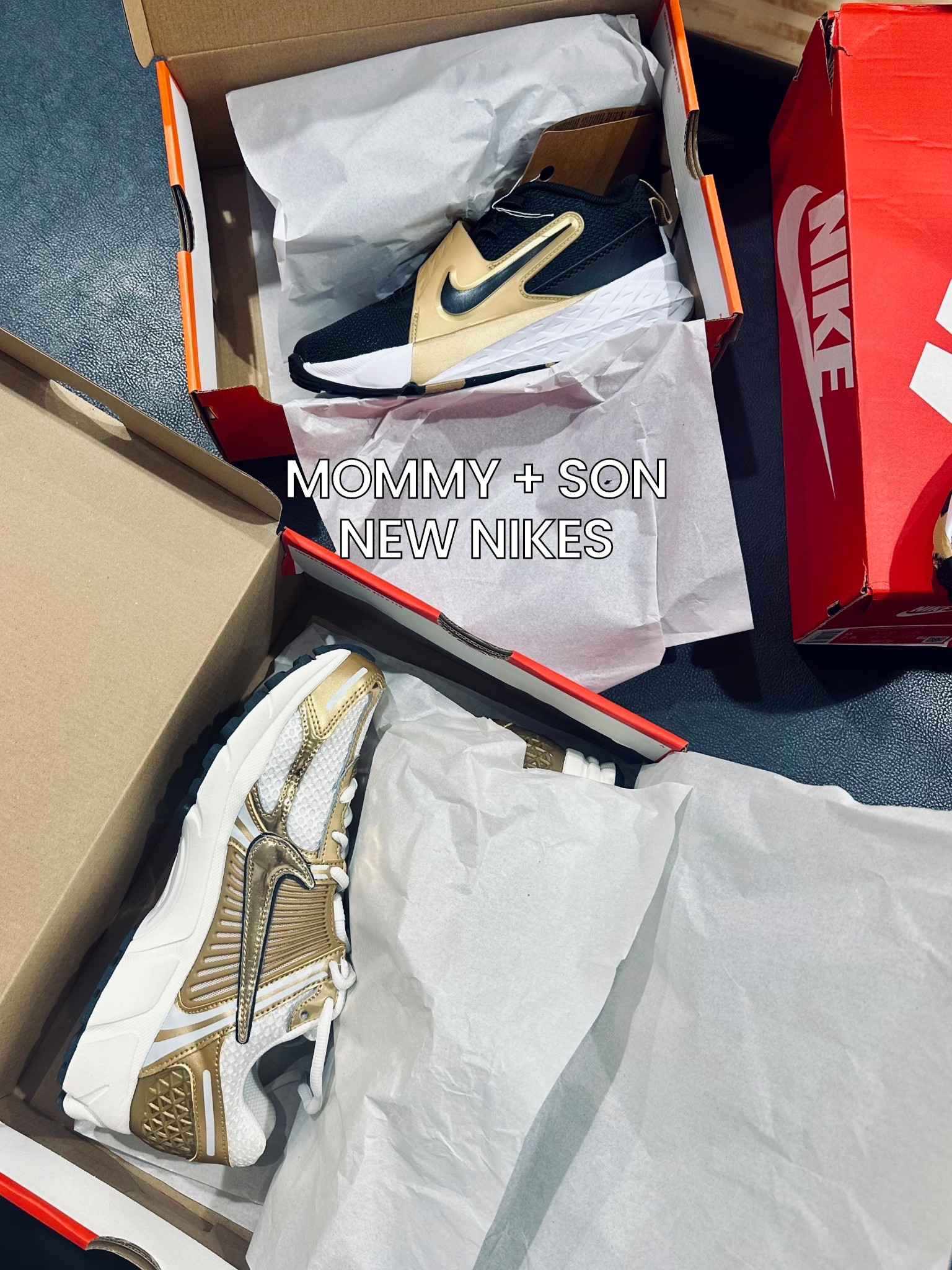 Mommy and Son ready for game day 🏀 with our New Nikes! Basketball shoes for him Vomeros for me! 

#LTKShoeCrush #LTKKids