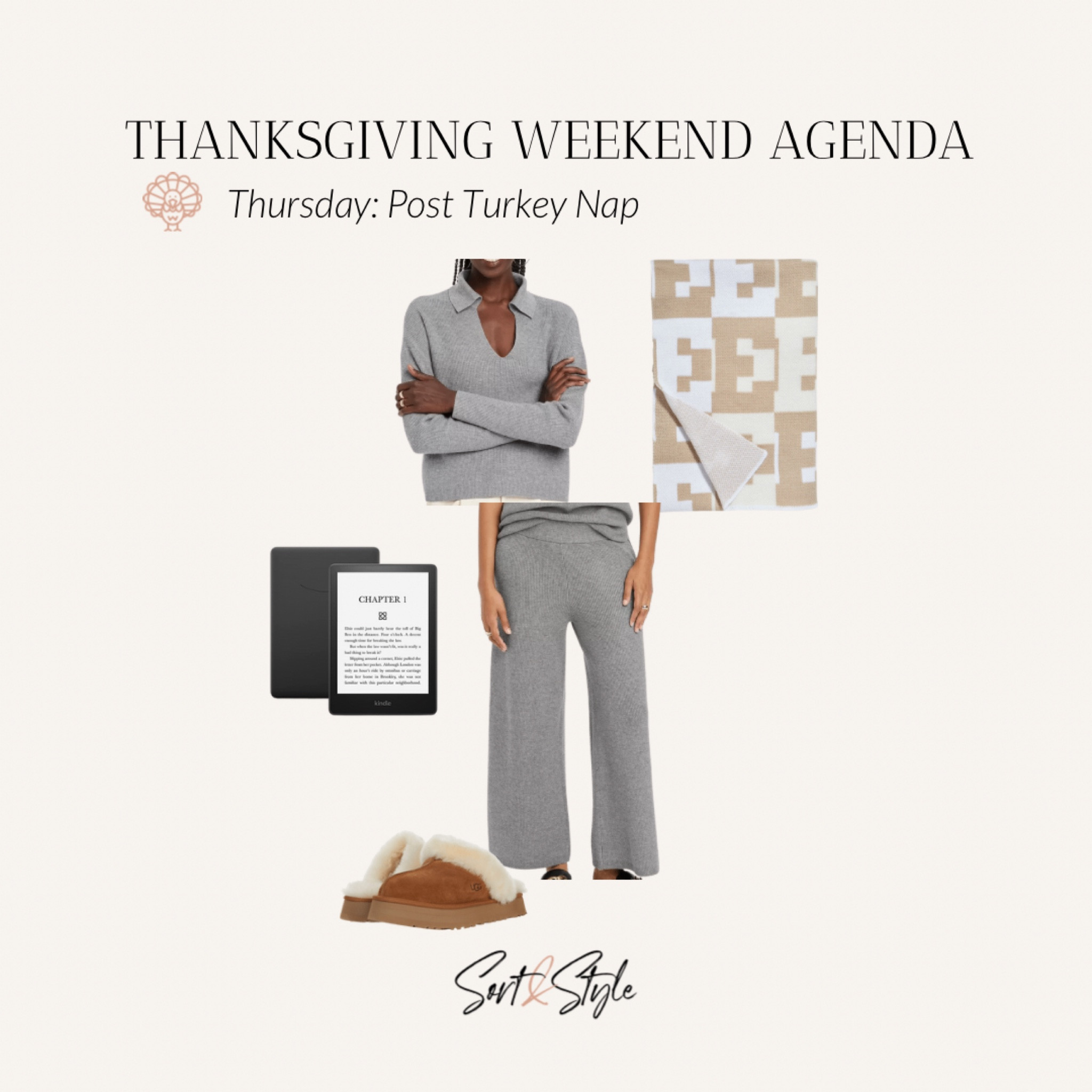 Cozy Fall Outfit, baublebar blanket, Amazon kindle, ugg slippers

#LTKunder100 #LTKunder50 #LTKSeasonal